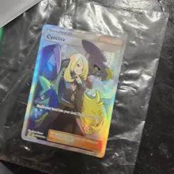 Pokemon TCG Cynthia Full Art Ultra Rare Holo Card SV82/SV94 NM/M Condition - Image 3
