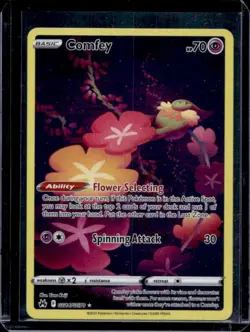 2023 Pokemon SWSH Crown Zenith Comfey Galarian Gallery #GG14/GG70 - Image 1