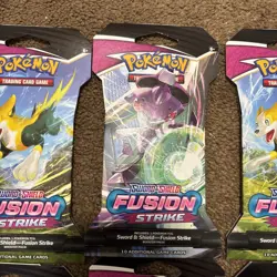 Pokemon Fusion Strike 6 sleeved booster packs - Image 4