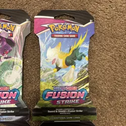 Pokemon Fusion Strike 6 sleeved booster packs - Image 5