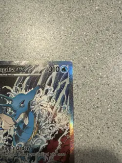Kingdra EX 131 Pokemon TCG Scarlet & Violet Black Star Promo - Image 5