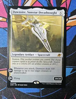 Dawnsire, Sunstar Dreadnought NM Regular MTG Edge of Eternities Unplayed Magic - Image 1
