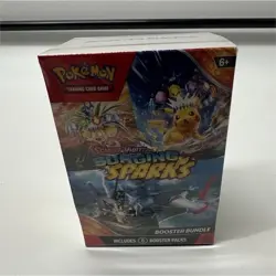 Pokemon TCG Scarlet & Violet—Surging Sparks Booster Bundle Box Pikachu Latias - Image 1