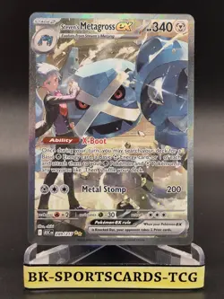 Pokemon TCG Ascended Heroes : Metagross ex 289/217 Special Illustration Rare SIR - Image 1