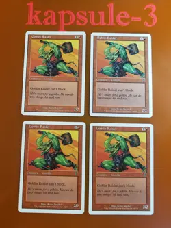 4x Goblin Raider | 7th Edition | MTG Magic Cards - Image 1