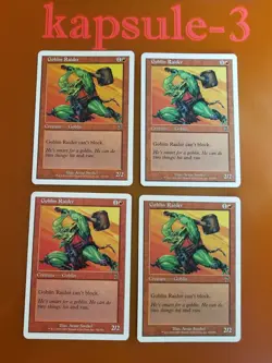 4x Goblin Raider | 7th Edition | MTG Magic Cards - Image 3