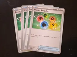4x Energy Recycler 164/182 x4 - Destined Rivals - Pokemon Playset - Image 1