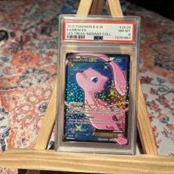 PSA 8 Mew EX Radiant Collection Legendary Treasures RC24/RC25 NM-MINT POKEMON - Image 1