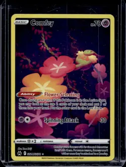 2023 Pokemon SWSH Crown Zenith Comfey Galarian Gallery #GG14/GG70 - Image 1
