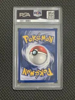 2000 Pokemon Team Rocket Holo Rare Dark Hypno First Edition 9/82 PSA 8 - Image 2