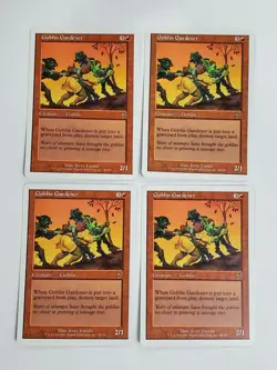 MTG Playset 4x Goblin Gardener (7th Edition/Red/C) - BGM - Image 1