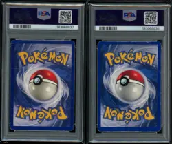 PSA 1 Magikarp & Gyarados shadowless Sequential Set #35/6 1999 Pokemon WoTC PR - Image 2