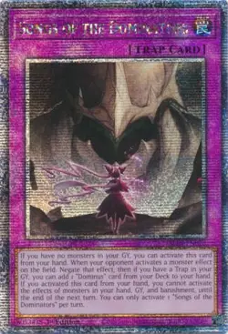 Yugioh! Songs of the Dominators - ALIN-EN078 - Quarter Century Secret Rare - 1st - Image 1