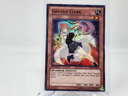YuGiOh Gagaga Clerk CBLZ-EN008 1st Edition Super Rare NM - Image 1