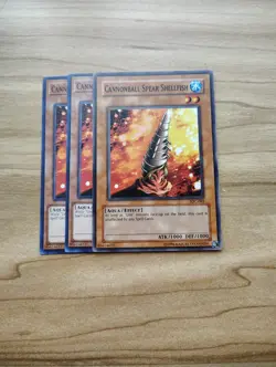 Yu-Gi-Oh! - Cannonball Spear Shellfish 3X - Complete Playset - Image 1