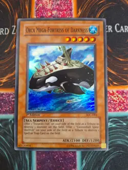 Yu-Gi-Oh Orca Mega-Fortress of Darkness IOC-084 Super Rare 1st Edition LP/MP - Image 1