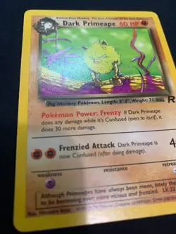 DARK PRIMEAPE - 43/82 - TEAM ROCKET - POKEMON CARD - LP - Image 2
