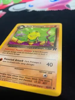 DARK PRIMEAPE - 43/82 - TEAM ROCKET - POKEMON CARD - LP - Image 3