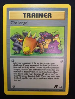 CHALLENGE! - 74/82 - TEAM ROCKET - POKEMON CARD - LP - Image 1