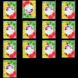 13x) Card Set Lot ~ Pokemon Eif Baby Origin 4.0 ER Holo All Pikachu Poncho - Image 2