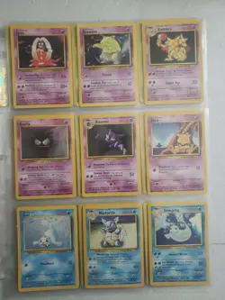 1999 Pokemon Base Set Card Lot 45 Cards Vintage As Pictured LP - Image 5