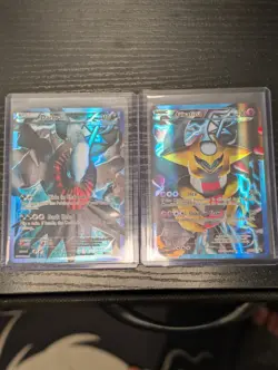 Nintendo Pokemon TCG Team Plasma Darkrai & Giratina Holo BW Promo Card set - Image 1
