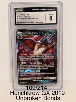 9 Pokemon CGC Graded Card Lot Gem Mint 10-7 Graded Cards - Image 5