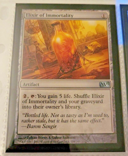MTG Elixir of Immortality Magic 2013 204/249 Regular Uncommon - Image 1