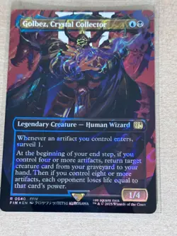 Golbez, Crystal Collector Borderless Surge Foil FINAL FANTASY Foil #540 - Image 1