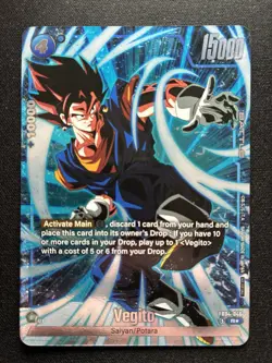 Vegito FB04-046 Foil Full Art Tournament Promo Dragon Ball Fusion World Card - Image 1