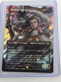 Balthier and Fran Borderless Surge Foil 0538 FINAL FANTASY Foil #538 - Image 1