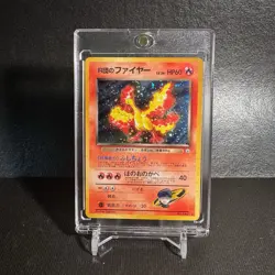 1998 Pokemon Rocket’s Moltres Holo Rare Gym Japanese Card #146 NM - Image 1
