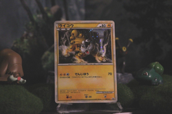 Pokemon Card Shining Raikou HGSS061 2010 Japanese (LP++) (SC3) - Image 1