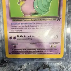 Pokemon Dark Slowbro Team Rocket 29/82 Rare Unlimited 2000 60 HP Regular Card - Image 4