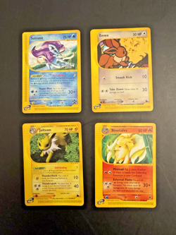 Pokemon Cards Lot of 4 #21 Rare non holos - Image 2