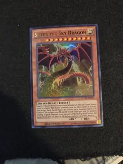 Slifer The Sky Dragon MVP1-ENS57 1st Ultra Rare NM Yugioh Card - Image 1