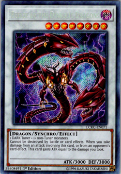 LCKC-EN071 BEELZE OF THE DIABOLIC DRAGONS SECRET RARE 1ST EDITION YuGiOh CARD - Image 1