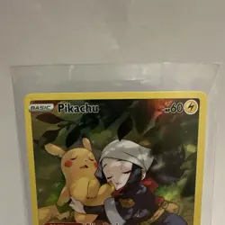 Pokemon Pikachu TG05/TG30 Lost Origin Trainer Gallery Ultra Rare Holo Card - Image 2