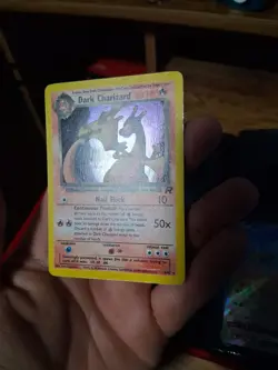 Pokemon Dark Charizard 4/82 Team Rocket Holo Rare 80 HP English Card - Image 2
