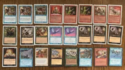 Lot of 147 MAGIC THE GATHERING 90's Cards Irini Grandmother Sengir Bats Castle - Image 5