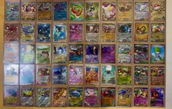 Pack Fresh Lot Of 50 EX And Art Rare Pokemon Cards. Sleeved And Cased. - Image 2