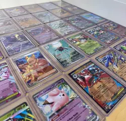 Pack Fresh Lot Of 50 EX And Art Rare Pokemon Cards. Sleeved And Cased. - Image 3