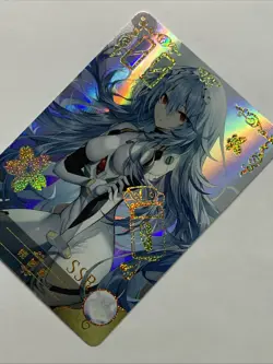 Rei Ayanami Evangelion 10M04 SSR Goddess Story Foil Anime Waifu Card Girl Holo - Image 3