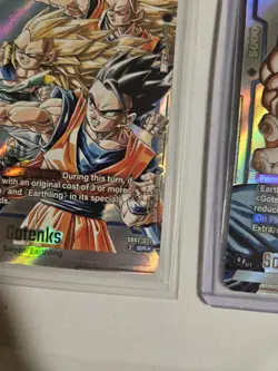 Gotenks - SB02-022 Alternate Art Manga Booster 02 Dragon Ball Card English - Image 2