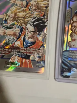 Gotenks - SB02-022 Alternate Art Manga Booster 02 Dragon Ball Card English - Image 3