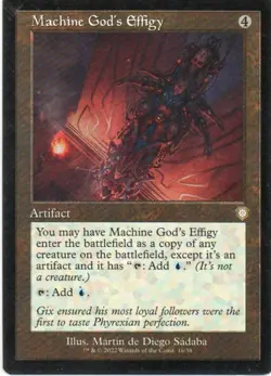 MTG: The Brothers' War Commander: Retro Frame Machine God's Effigy: LP Condition - Image 1