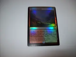 MTG Wooded Foothills Modern Horizons 3 Foil Rare Land NM Free Ship & Tracked - Image 1