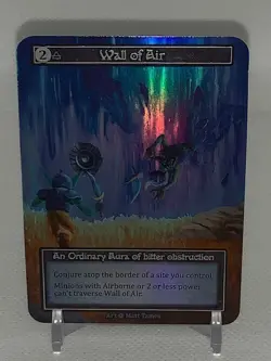 Sorcery Contested Realm: Alpha Wall of Air Foil - Image 1