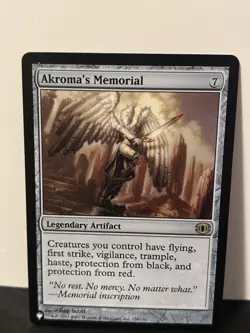 Akroma's Memorial (Non-Foil) - The List Reprints Rare 159/180 MTG - Image 1