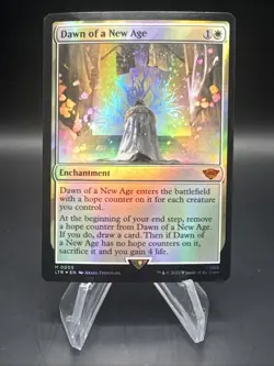 Dawn of a New Age #5 (Foil) (NM) Lord of the Rings LTR Magic MTG - Image 1